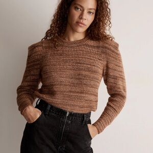 Madewell Space-Dyed Prentiss Pullover Sweater NWT